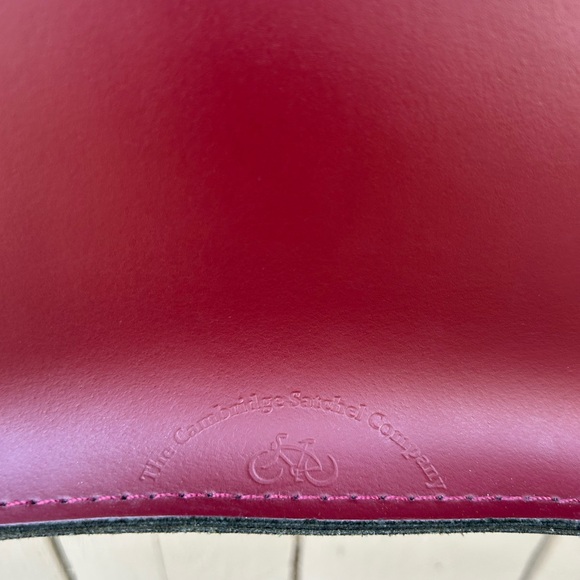 The Cambridge Satchel Company Crossbody Bag Oxblood Made in England - Picture 8 of 16